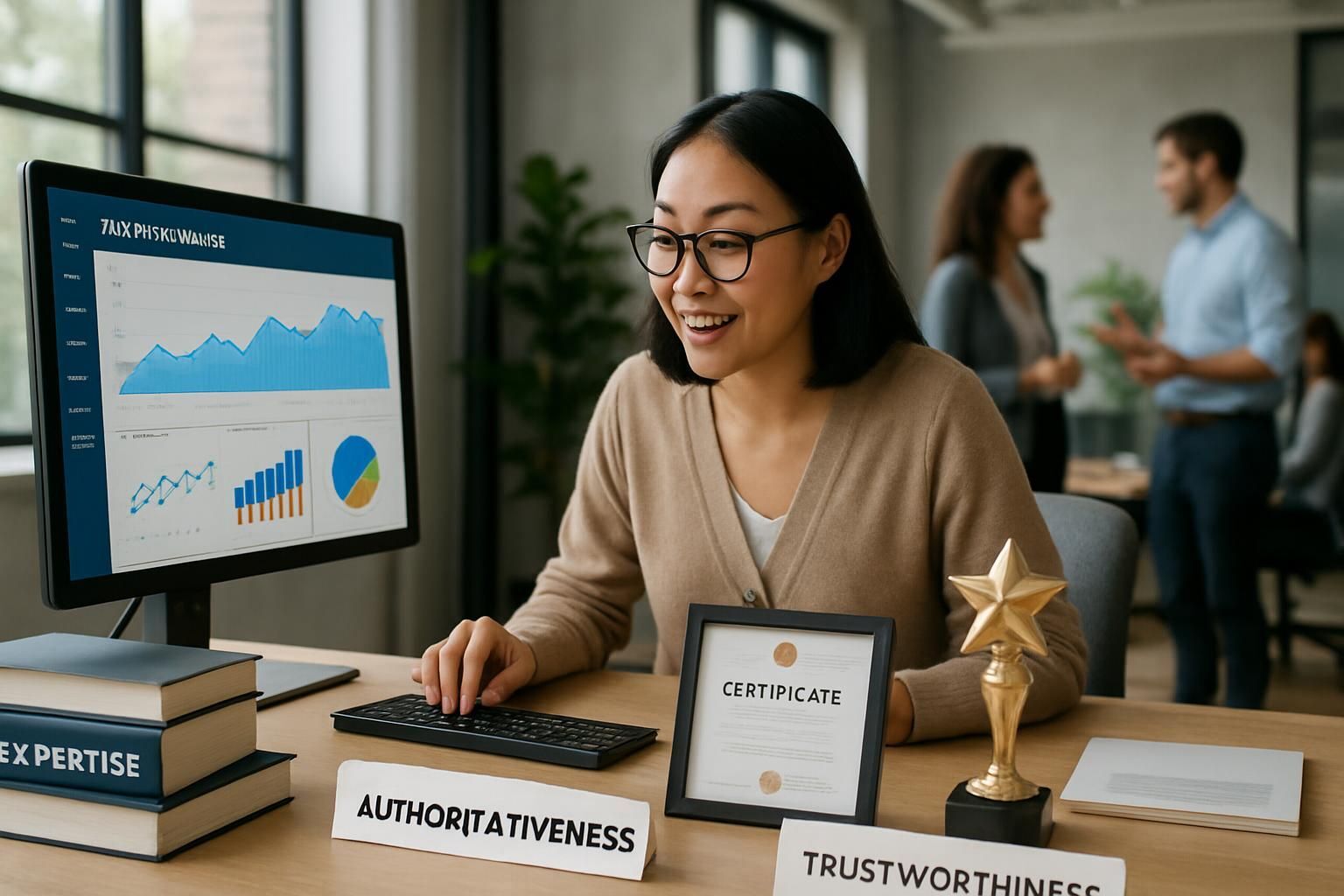 Découvrez pourquoi les critères E-E-A-T de Google (Expertise, Authoritativeness, Trustworthiness) sont essentiels pour optimiser votre SEO. Apprenez comment ces éléments peuvent améliorer la visibilité de votre site et renforcer la confiance des utilisateurs.