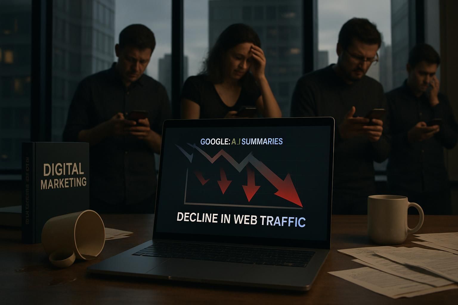 Découvrez comment les résumés générés par l'IA de Google impactent négativement le trafic des sites web. Analyse des enjeux, des conséquences sur le référencement et des stratégies pour s'adapter à ces changements.