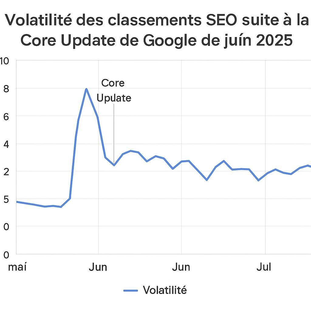 Découvrez les impacts significatifs de la mise à jour Core de Google de juin 2025 sur les classements des sites web. Analysez les changements majeurs et ajustez votre stratégie SEO pour maintenir votre visibilité en ligne.