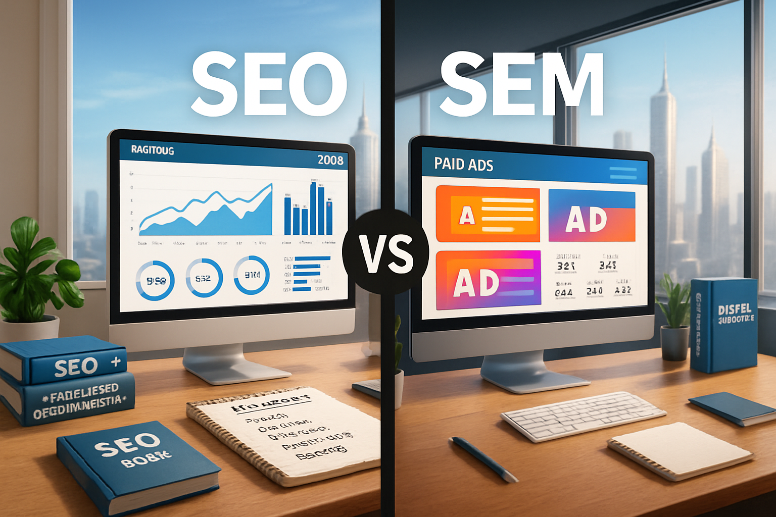 discover the key differences between seo and sem in 2025. learn how each strategy works, their unique benefits, and which approach best fits your digital marketing goals.
