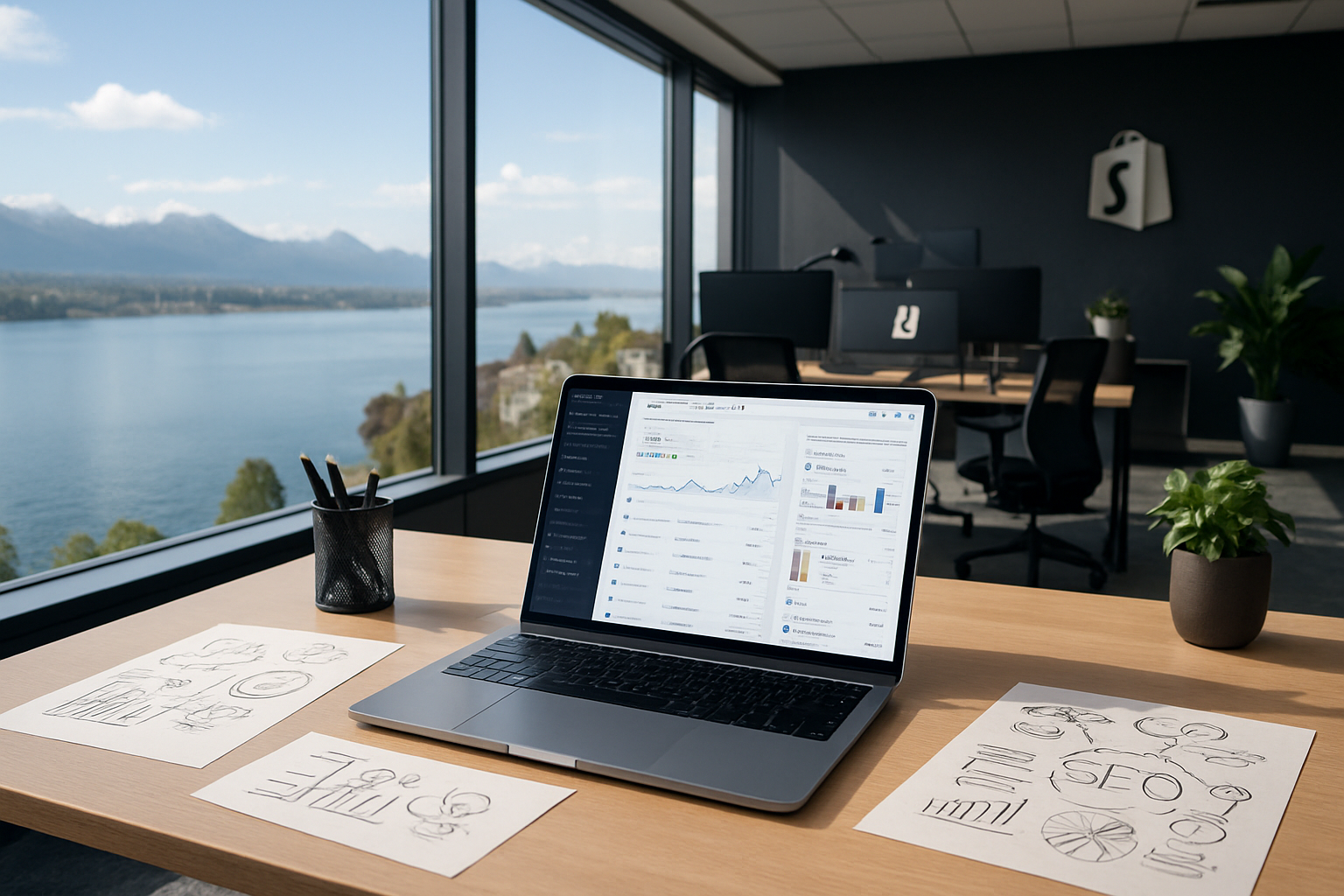 agence spécialisée en référencement shopify à genève, optimisez la visibilité de votre boutique en ligne pour attirer plus de clients et augmenter vos ventes.